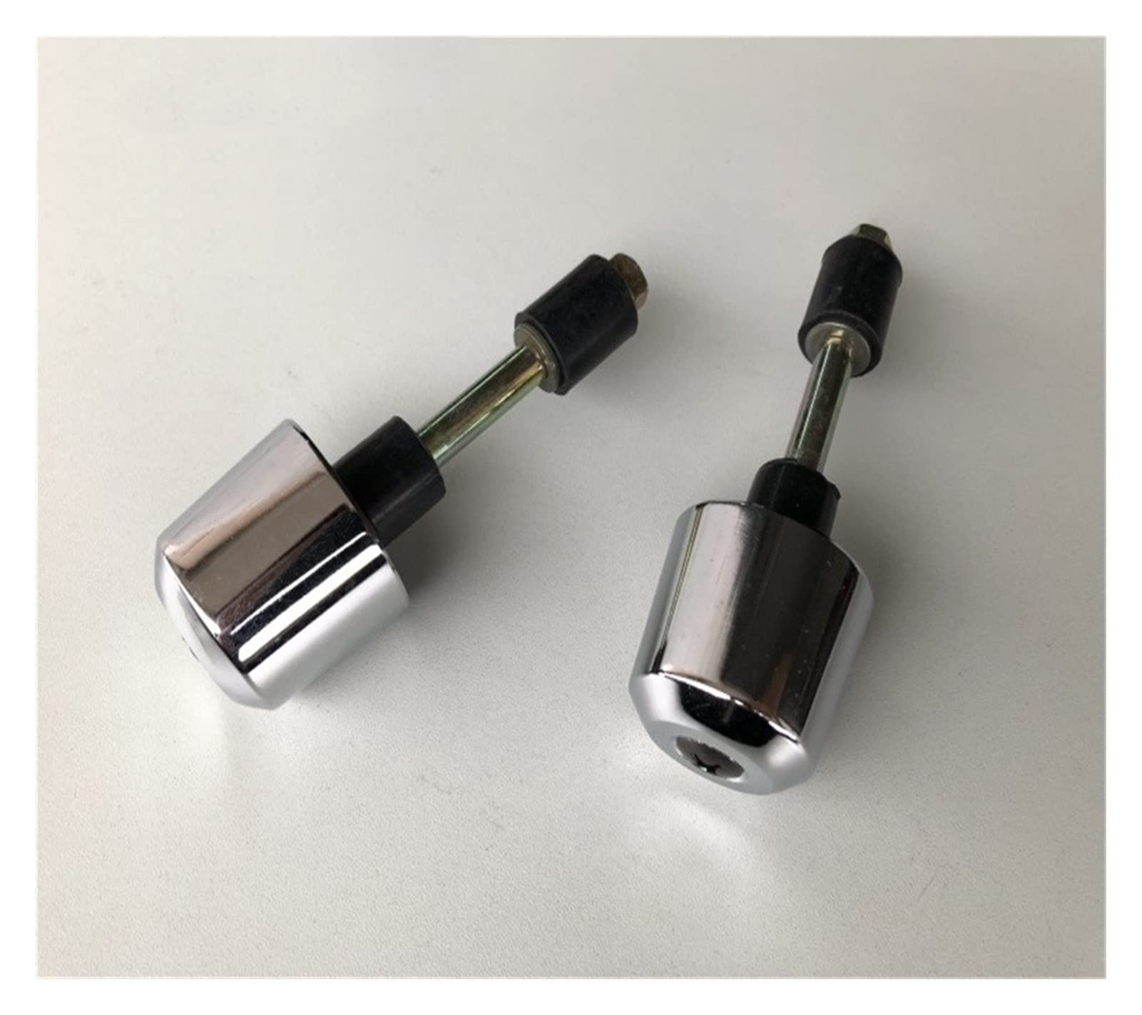 Embouts de guidon de moto anti-vibrations et poignées 22mm antidérapantes