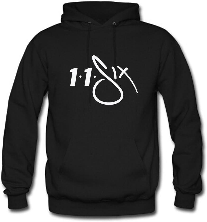 JUHYG Unisex Men's or Women's Custom 116 clique Classic Hoodie L Black Apparel