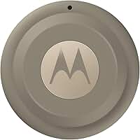 Moto Tag 2 - Rastreador Motorola Bluetooth, UWB, compativel com Android (app Localizador Google), IP68-1 unidade - Bege - 1 unidade