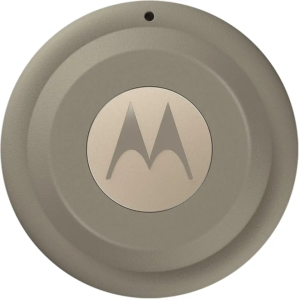 Moto Tag 2 - Rastreador Motorola Bluetooth, UWB, compativel com Android (app Localizador Google), IP68-1 unidade - Bege - 1 unidade