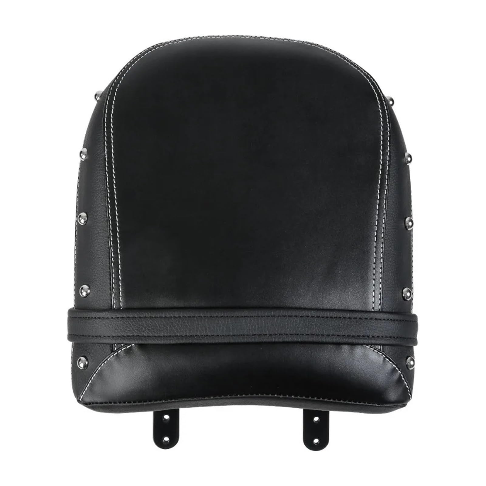 Asiento trasero de cuero para moto Indian Chief que quita el dolor lumbar 8