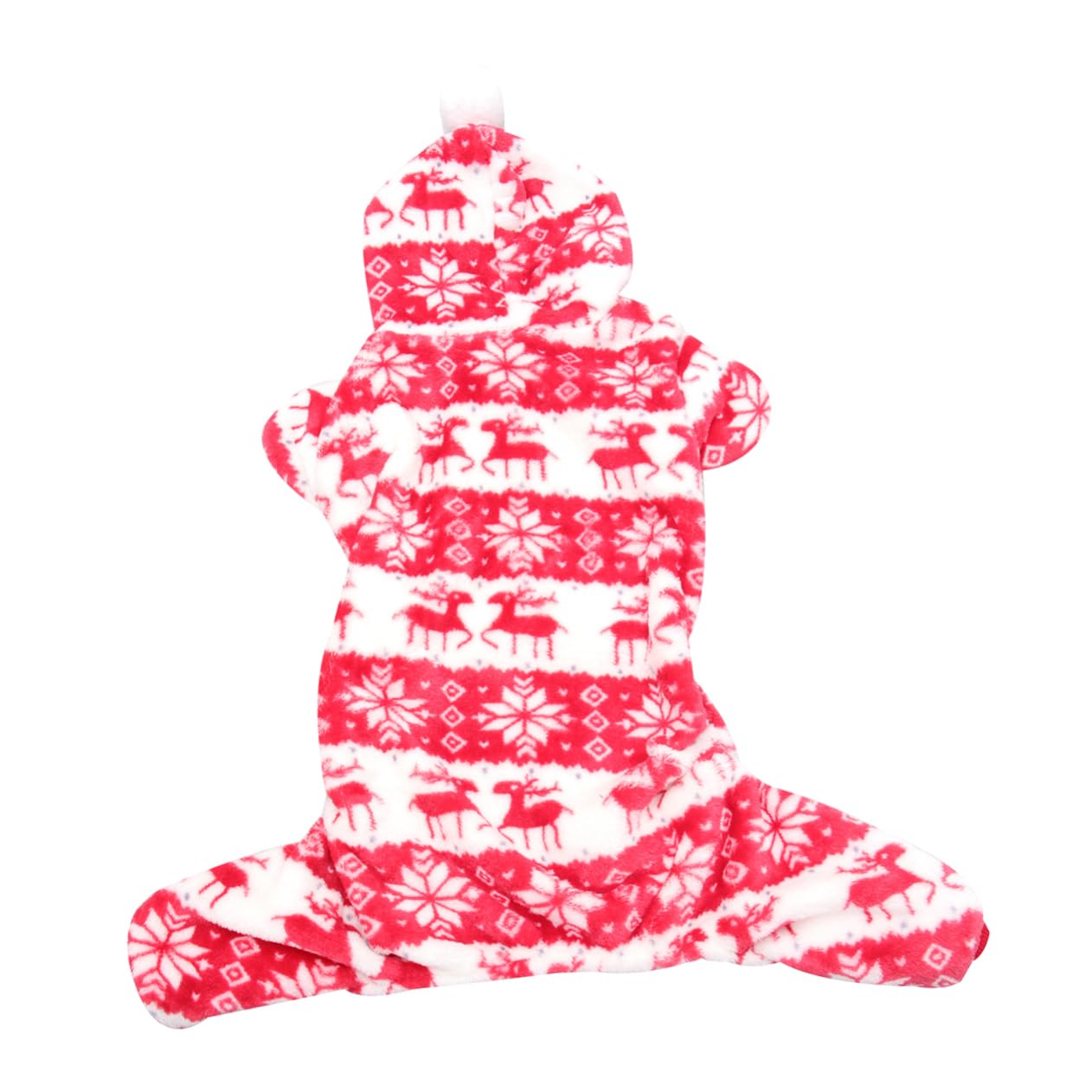 HMJGDHX 3 Pezzi Elegante Costume Invernale per Cani Caldo Natale a Quattro Zampe Vestiti per Cani Costume da Festa per Animali Domestici XS