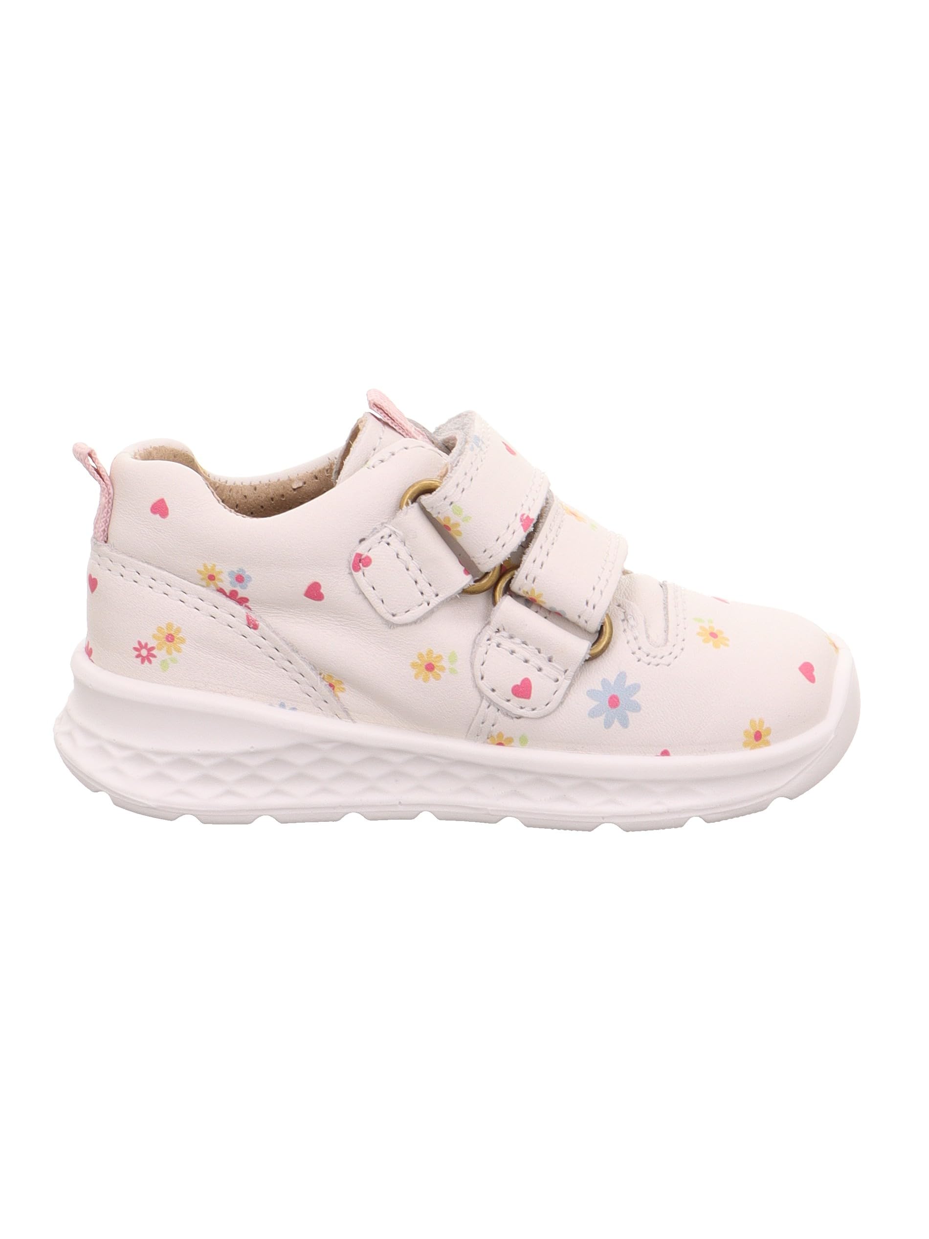Superfit Breeze, Zapatillas de Deporte para niña, Blanco Rosa 1000, 23 EU