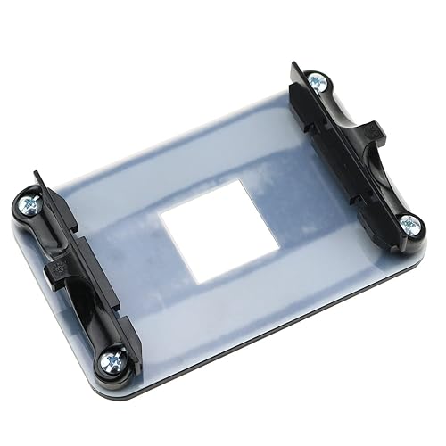 Placa base AM4 ZZHXSM Placa base para ventilador de CPU Placa de montaje de refrigeración para AM4 Socket Placa trasera de metal CPU, soporte de