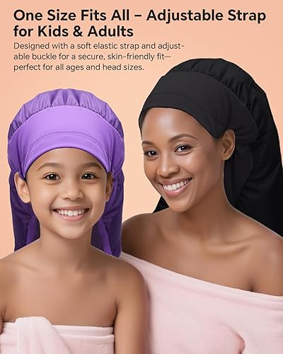 Miniatura 8 de Boloye Gorro de secador de pelo, gorro grande con capucha, accesorio para secador de pelo para acelerar el tiempo de secado y acondicionamiento