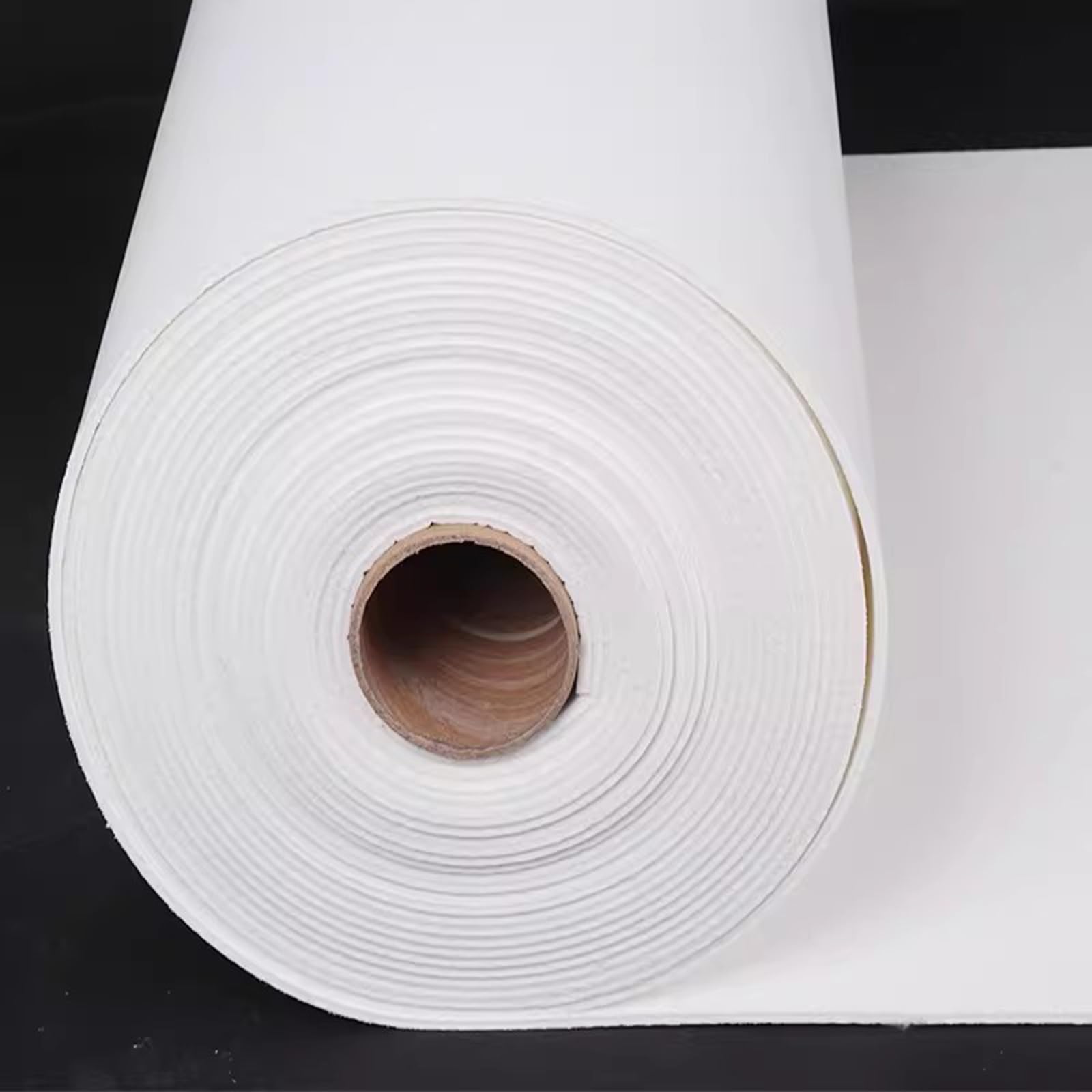 Isoliermatte aus Keramikfaser Keramikfaserpapier, weiß, 1–10 mm, 2300 °F, asbestfrei, feuerbeständig, for Öfen, Schmieden, Öfen(6MM)