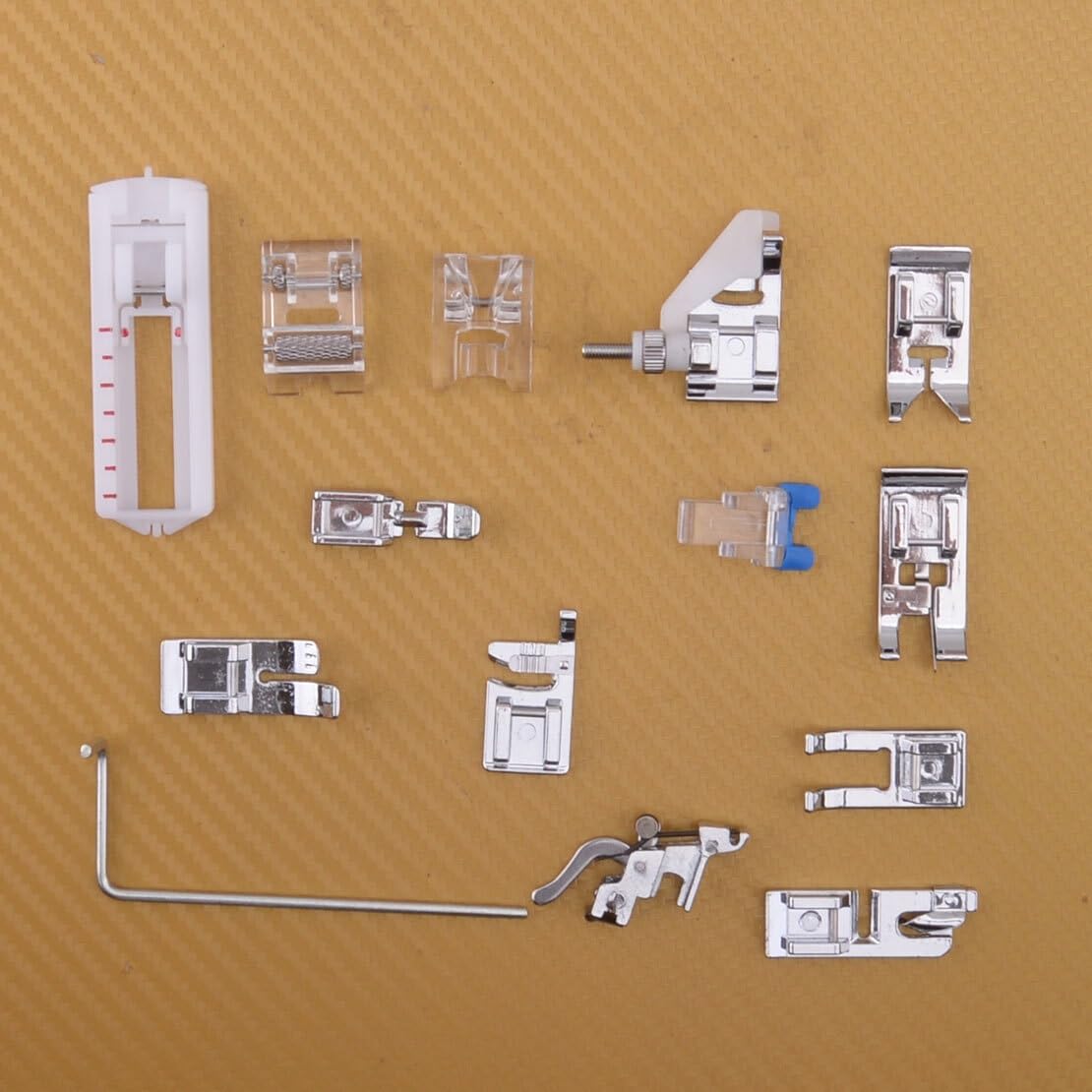 14pcs Snap On Presser Foot Set Fit For Low Shank for Husqvarna for Viking Sewing Machine for Daisy 335 330 325