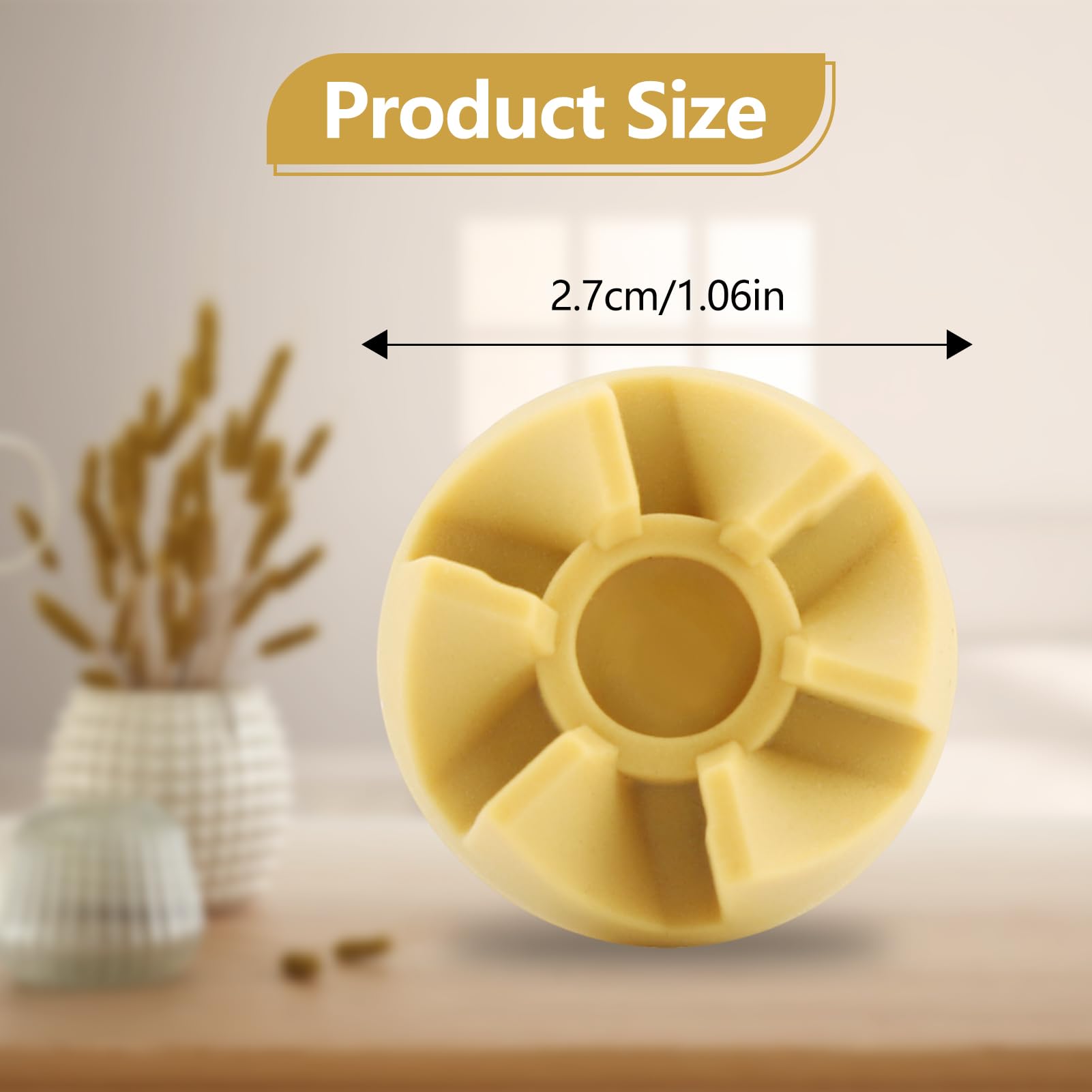 Blender Replacement Part Base Gear, Rubber Base Gear Replacement Part Accessory for Blender Fruit Juicer Mixer