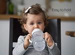 Poignées de bouteille pour bébé compatibles pour Philips Avent Bottles d'alimentation pour bébé naturel 2 Nombre