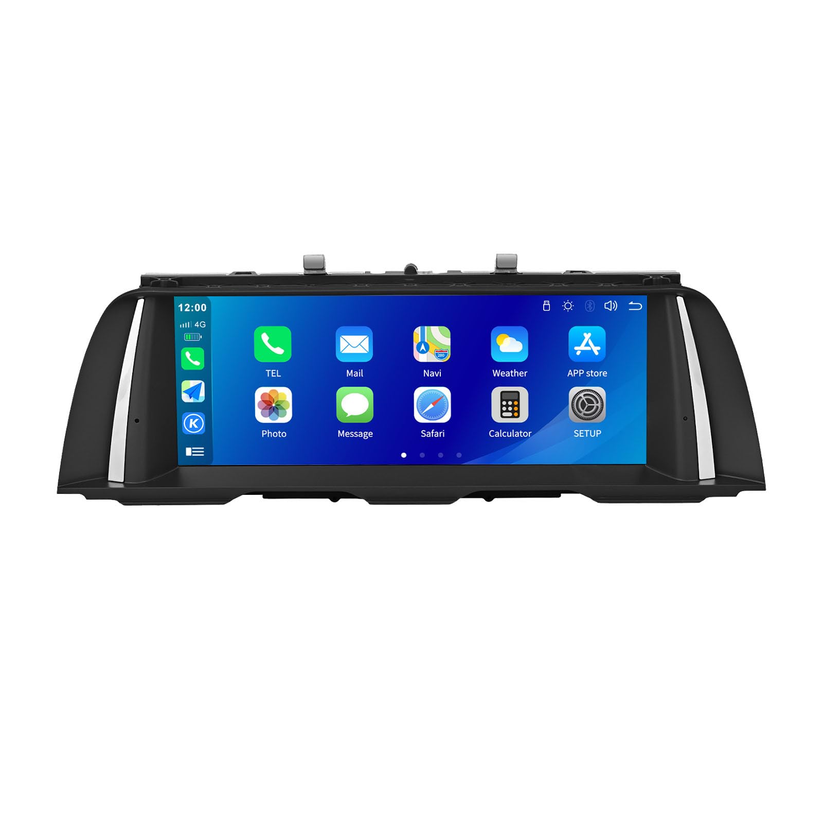 Photo 1 of 10.25 Inch Touch Screen Car Stereo for BMW 5 Series F10 F11 2011-2012 with CIC System Wireless Carplay/Android Auto/Mirrorlink/Siri/Bluetooth