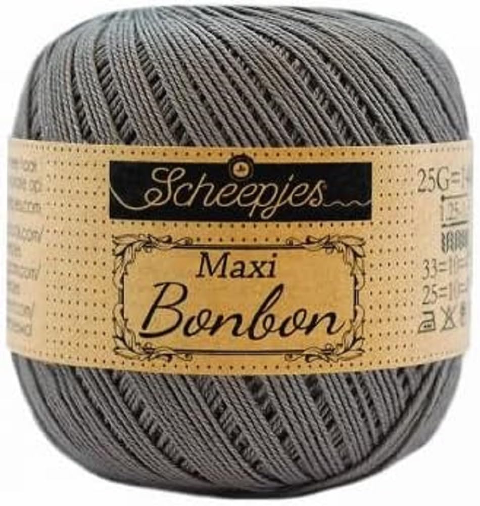 Scheepjes - Scheepjes Maxi Sweet Treat 242 Metal Gray Yarn - 1x25g