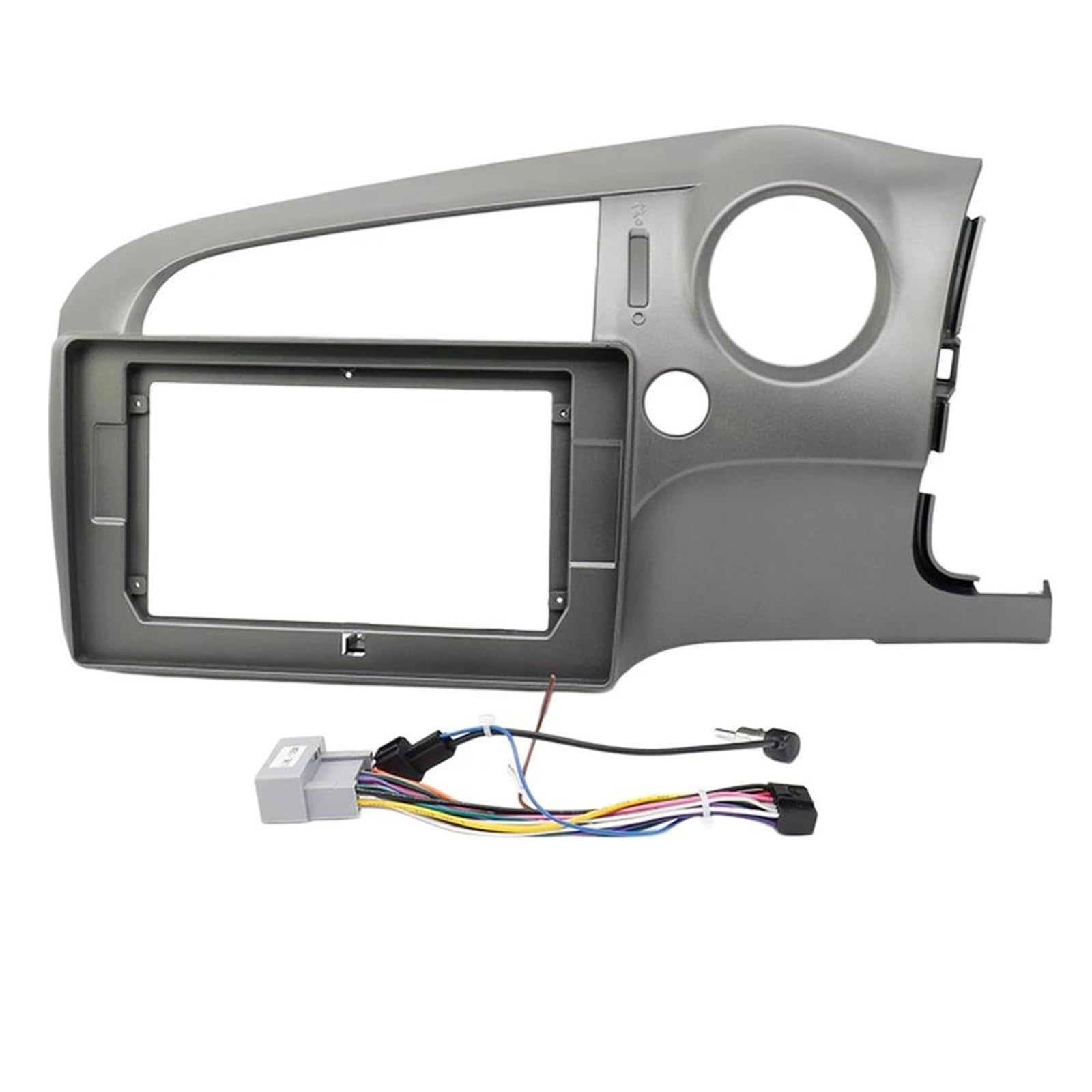 Générique Cadre de façade d'autoradio Cadre De Voiture 10 Pouces pour Stream 2006–2013 2din Adaptateur Fascia Kit Panneau Montage Tableau Bord Radio Android Panneau D’autoradio | Frame Cable