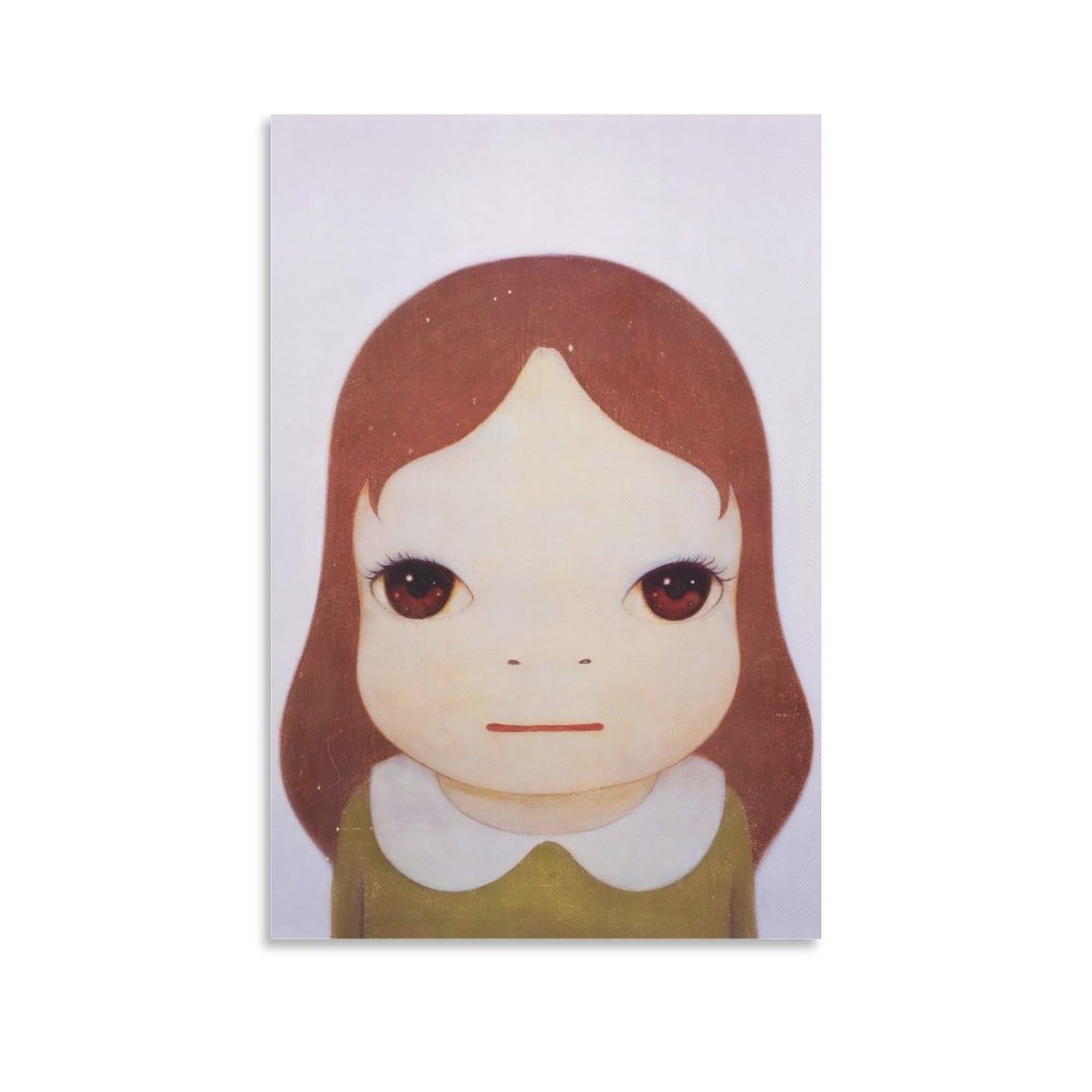 Amazon.co.jp: 奈良美智《Cosmic Girl – Eyes Wide Open》ポスター