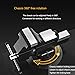 8-inch All-steel One-piece Vise, Can Be 360 ° Rotation Of The Vise, For Clamping The Workpiece, Metal Processing, Cutting(6in)