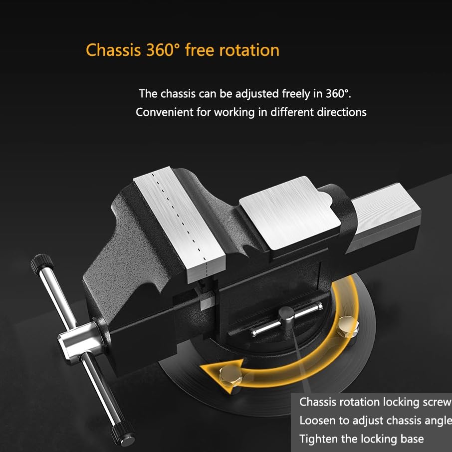 Amazon.co.jp: 万力、万力6インチの頑丈な万力、8インチの精密万力、万