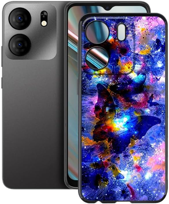 Vista 18 de Funda para BLU View 5 B160V (6.56 "), Carcasa protectora de silicona de grado militar para BLU View 5 B160V - Globo