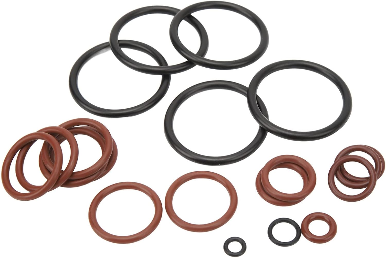 Aramox Radiator Hose Sensor O Ring Seal, 20Pcs Cooling