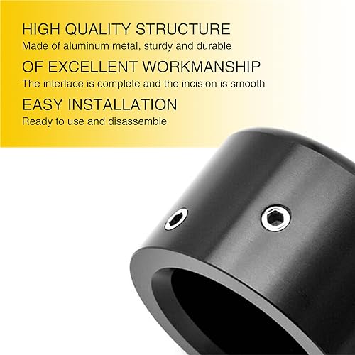 Miniatura 3 de ZKFAR 2 fundas para tuercas de eje delantero de automóvil, 1.6 x 1.2 pulgadas, impermeables, de metal, repuestos decorativos para vehículos,