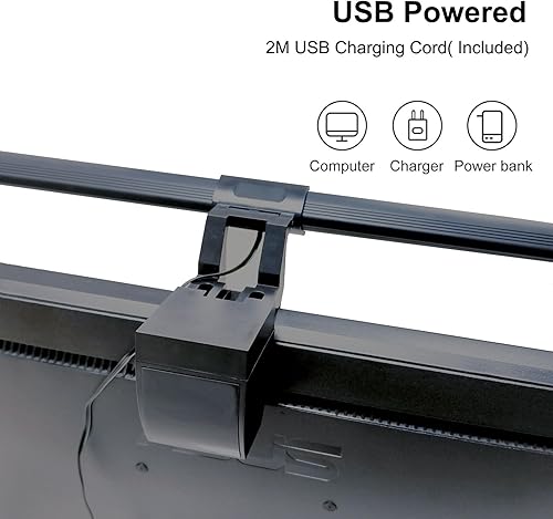 Miniatura 6 de Lámpara de monitor de computadora, barra de luz para monitor de lámpara de pantalla