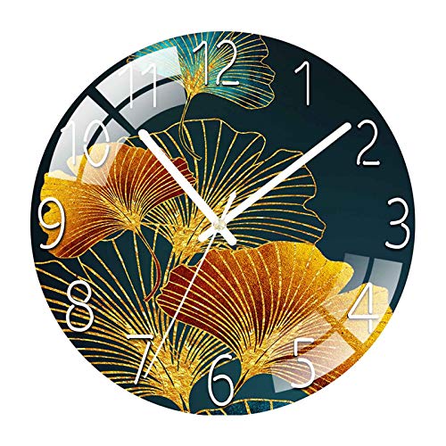 Horloge murale décorative de salon moderne pour un intérieur épuré