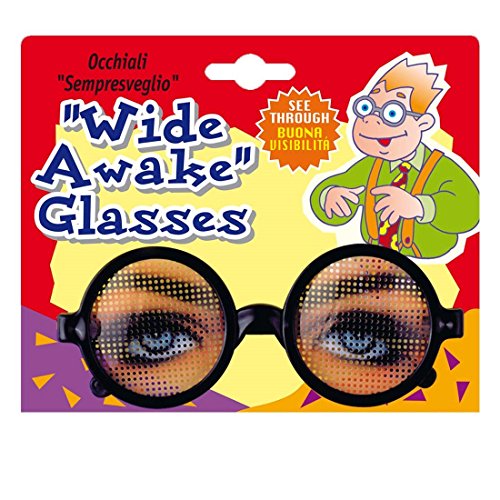 NET TOYS Gafas con Ojos Siempre Abiertos Divertidas Gafas Broma Fiesta Carnaval...