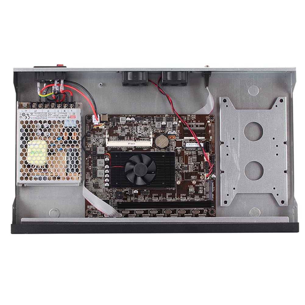Firewall, VPN, 19 Inch 1U Rackmount, Mikrotik, PFSense, OPNsense, Network Appliance, Router PC, I5 2520M / 2540M, RS11, AES-NI, 6 Gigabit Lan/2USB/COM/VGA,4G RAM/64G SSD