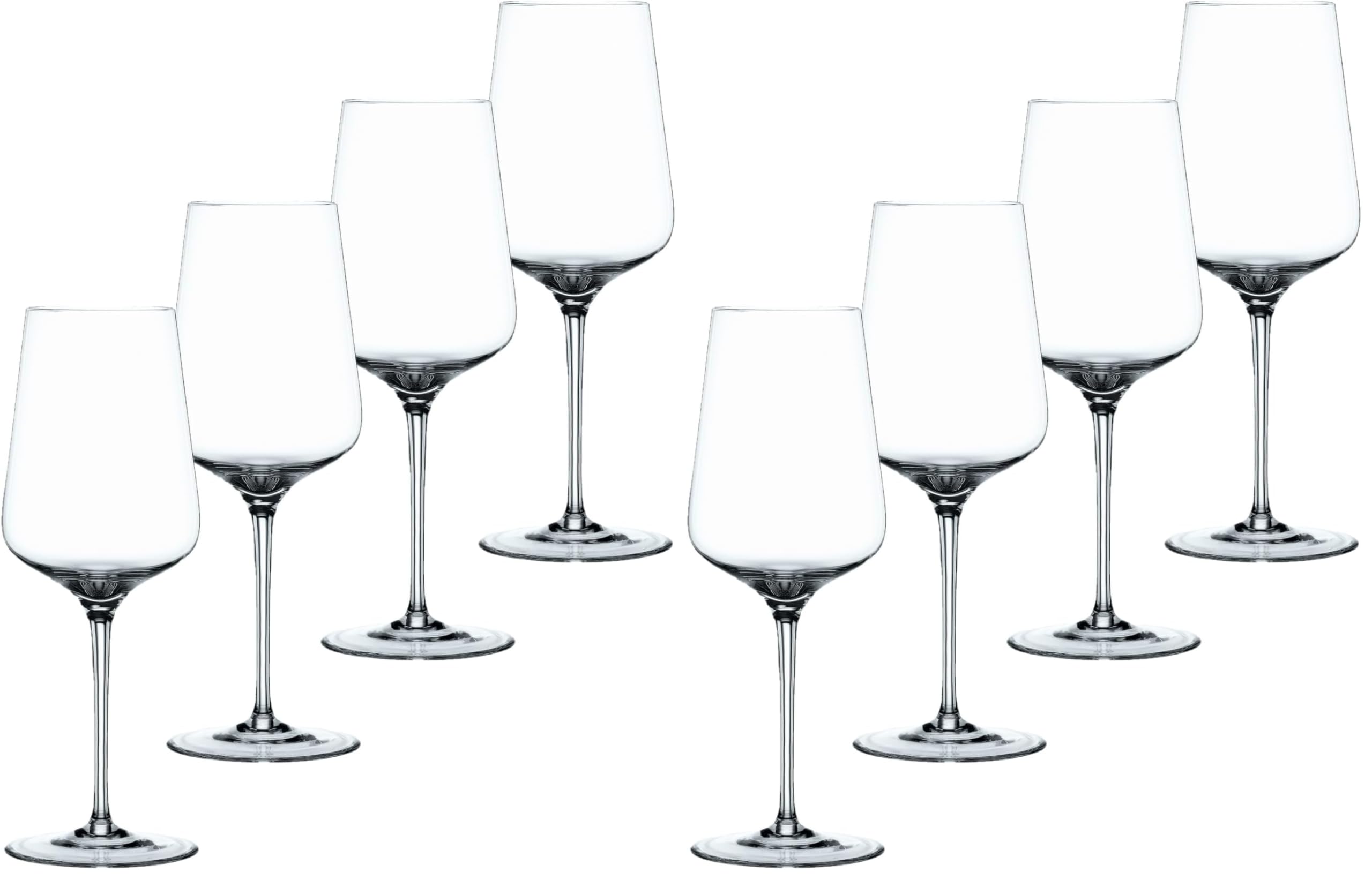 Nachtmann Rotweingläser 550 ml, 4 Stück, ViNova, 98073, Weingläser aus Kristallglas, Rotwein Gläser spülmaschinenfest (Packung mit 2)