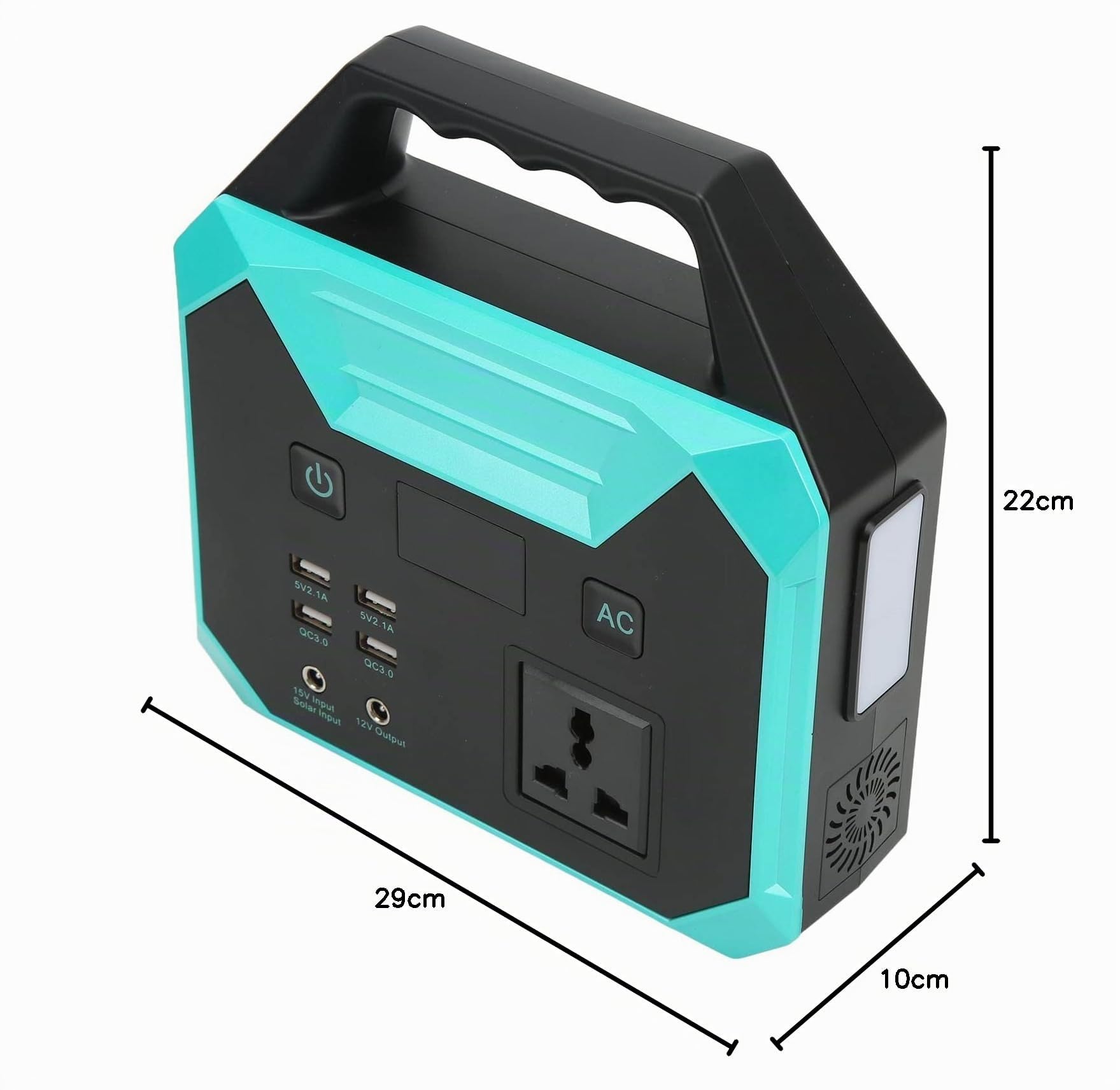 Estación de Energía Portátil, Generador Solar de 40800mAh, Batería de Polímero de Litio, Enchufe Europeo, Cargador Portátil de 100V, Fuente de Alimentación de Emergencia