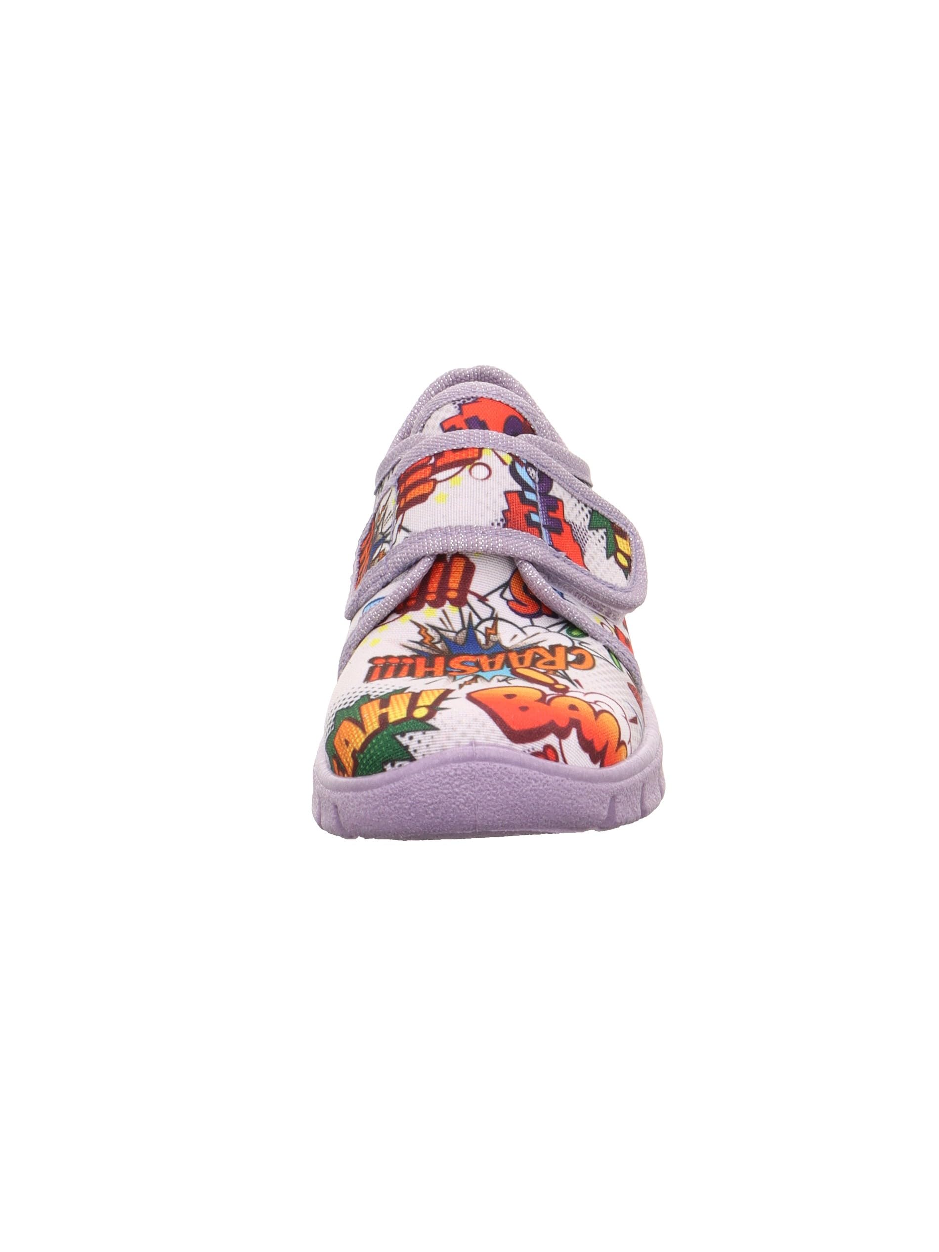 Superfit Jungen BOBBY Hausschuhe, LILA/MEHRFARBIG 8500 – Ansicht 2