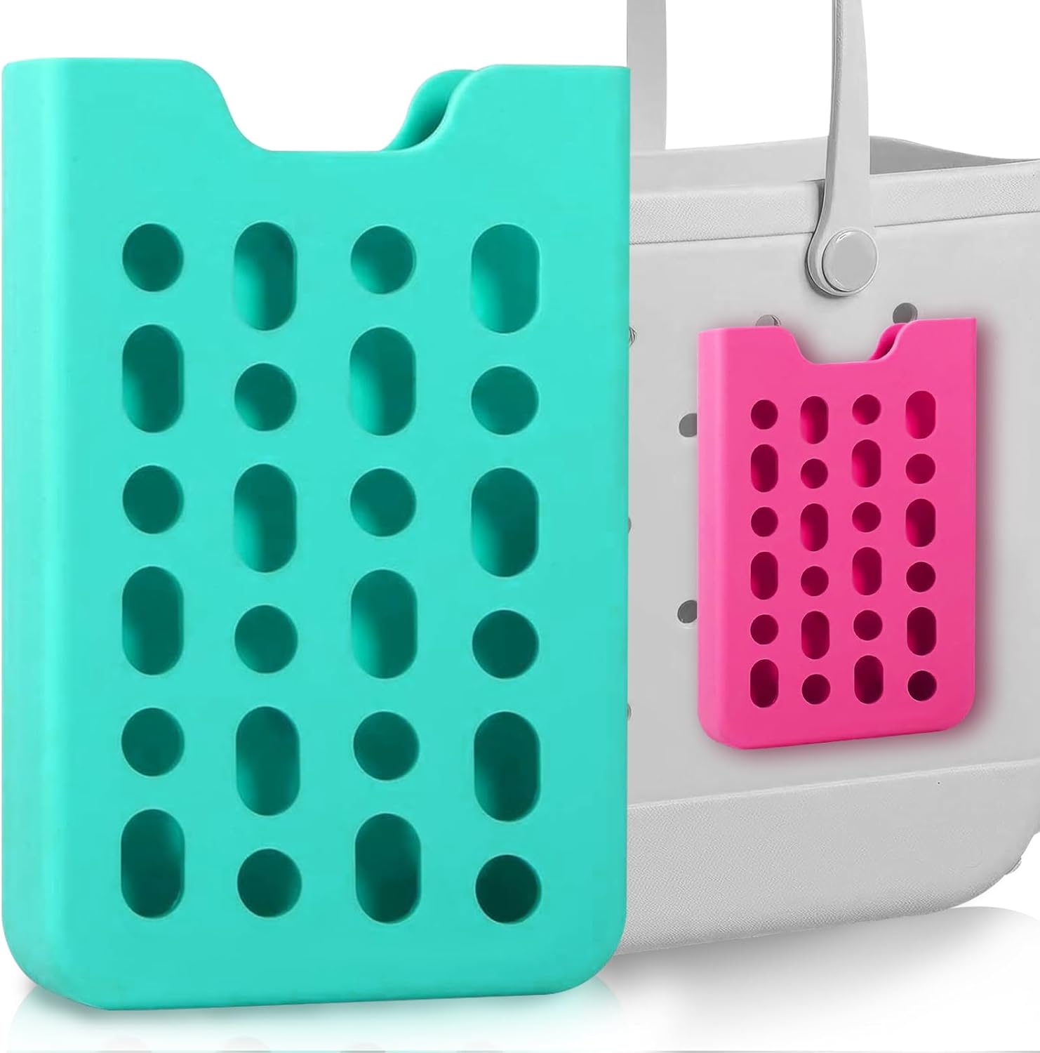 Danlinan 2 Pack Phone Holder Accessory Compatible with Bogg Bag, Phone Case Holder