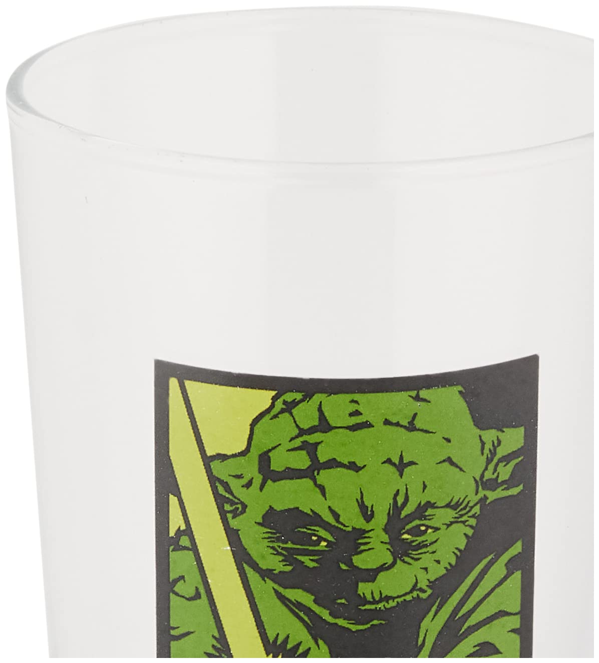 Amazon｜「 スターウォーズ 」 ヨーダ グラス 240ml クリア