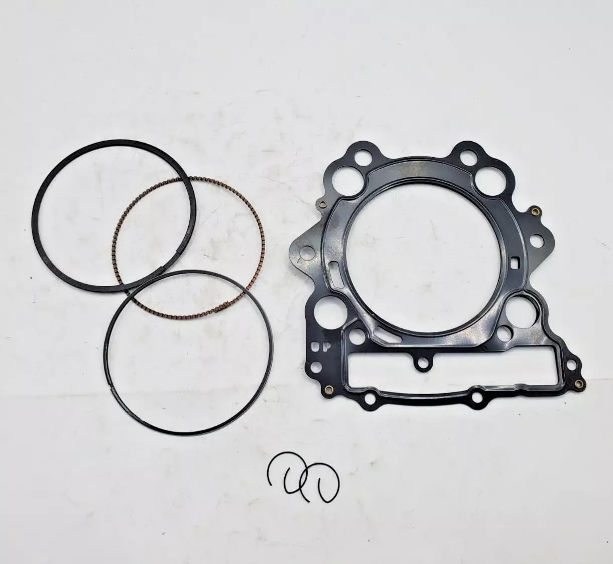 Kit de pistón de cilindro compatible con Yamaha Raptor 660R 686cc 2001-2005, Rhino 660 686cc 2004-2007, Grizzly 660 686cc YFM660 2002-2008, 102mm
