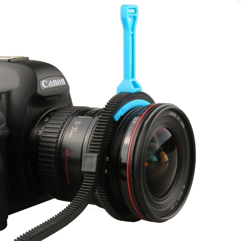 FOTGA DSLR Zoom Follow Focus Handle Lever + Flexible Gear Belt Ring (Grgy)