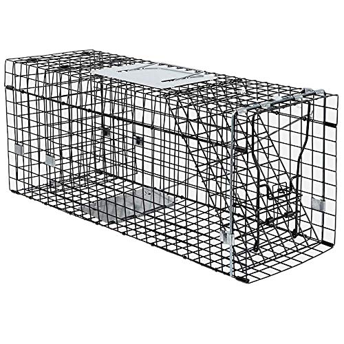 Preisvergleich Produktbild daily supplies Großer Rattenfangkäfig, Faltbare Eintürige Live-Mausefalle Humanisierte Käfigfallen, Indoor Und Outdoor Lebende TierfallenZum Fangen Von Mäusen, Streifenhörnchen Und Nagetieren