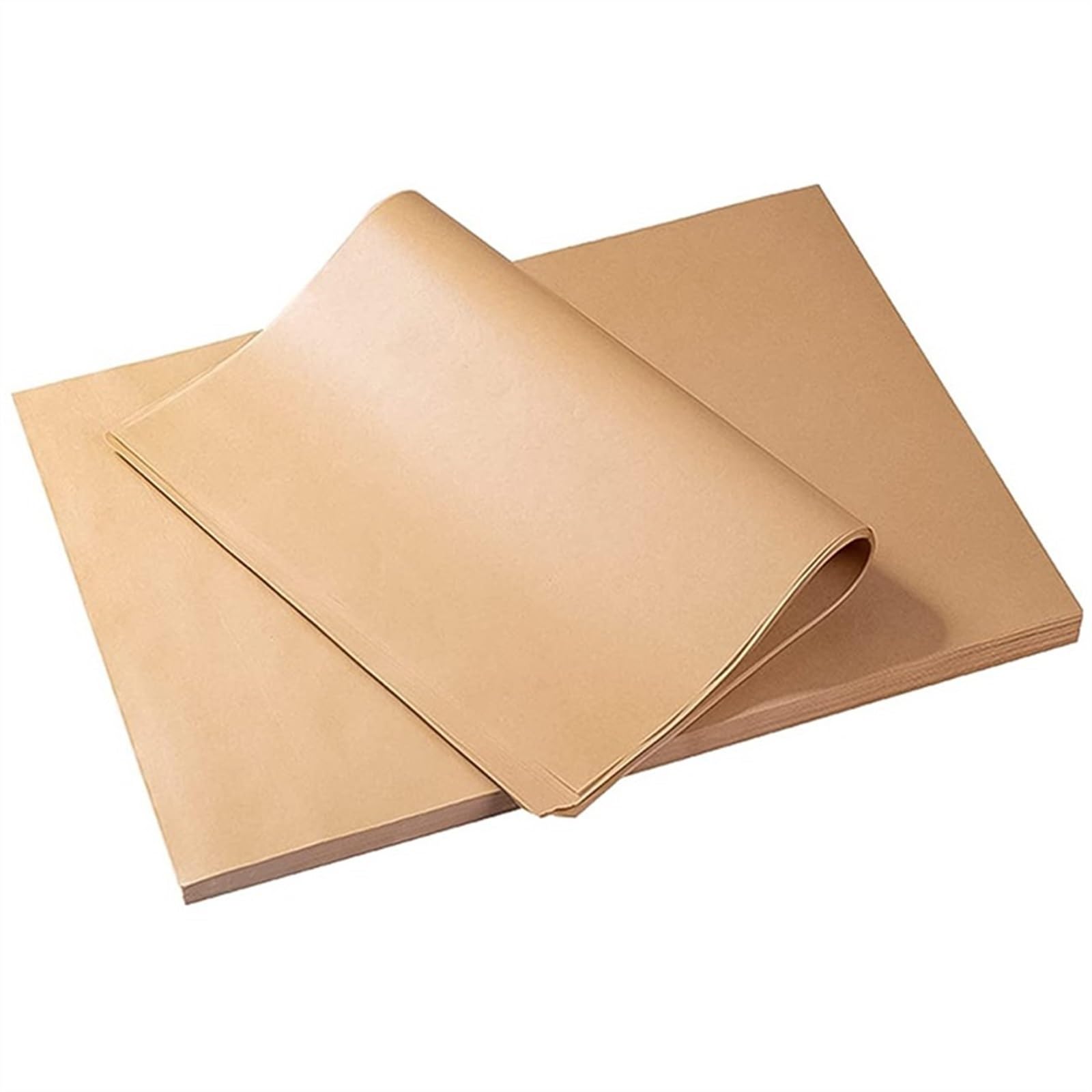 urhep 100 Uds. Hojas De Papel Pergamino For Hornear, Papel De Pergamino Antiadherente Precortado For Hornear, No Se Riza, Quema Papel Encerado JT70 (Size : 100Pcs 30x40cm)