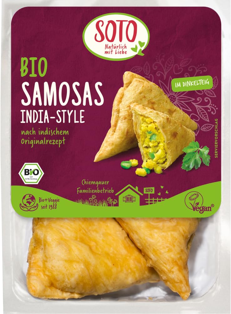 Bio Samosas India-Style 12 x 250 g