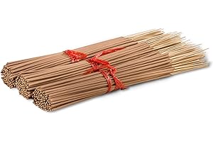3 Bundles Unscented 300 Pack Wood Pulp Incense Sticks