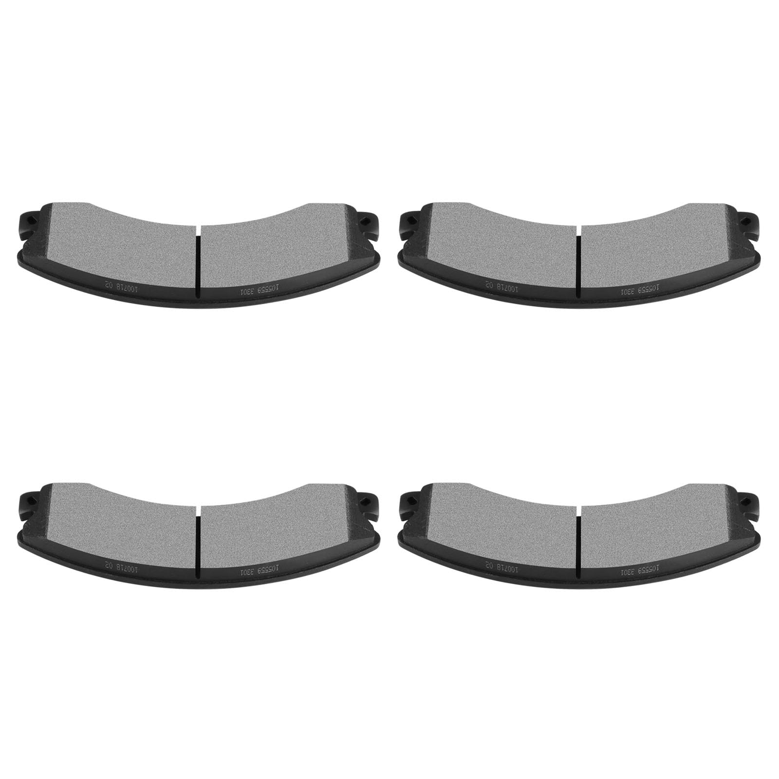 SCITOO D1565 Front/Rear Brake Pad Sets Fit For Chevy Express 4500/Silverado 2500 HD/Suburban 3500 HD,For GMC Savana 3500/Savana 4500/Sierra 1500/Sierra 3500 HD,For Nissan NV1500/NV2500/NV3500