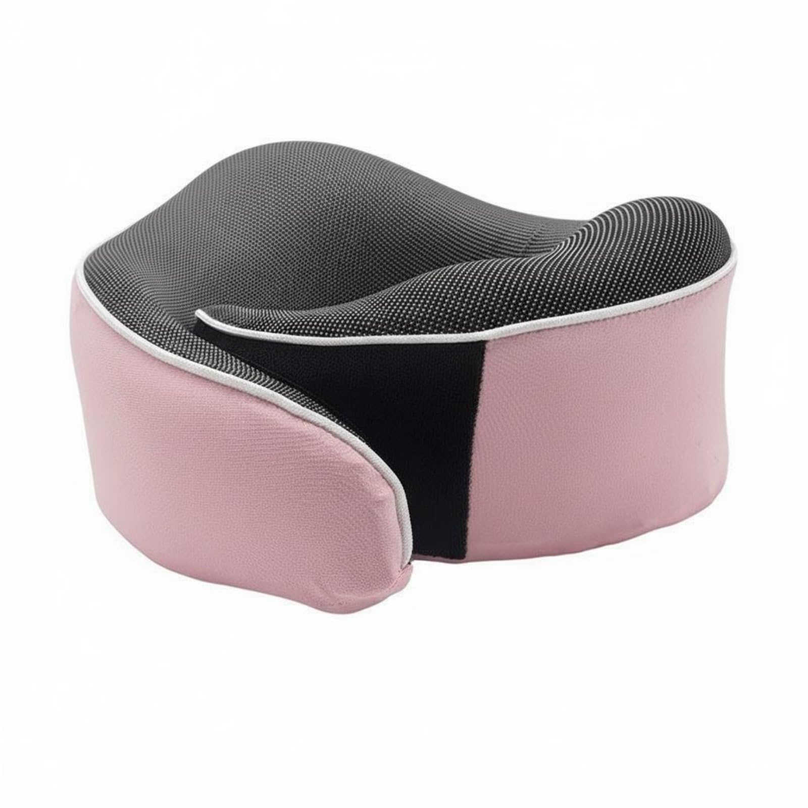 Enakshi® Portable U-Shaped Travel Pillow Includes Carry Case Memory Foam Neck Pillow Compressible Memory Foam Neck Cushion Breathable Material for Travelers, Commuters, Office Workers, Car-image-10