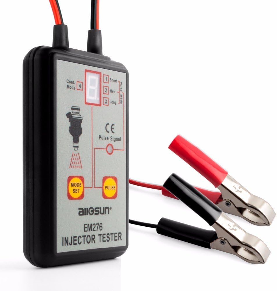 Automotive Injector Tester 4 Pluse Modes Powerful Fuel System 12V Scan Tool : Automotive