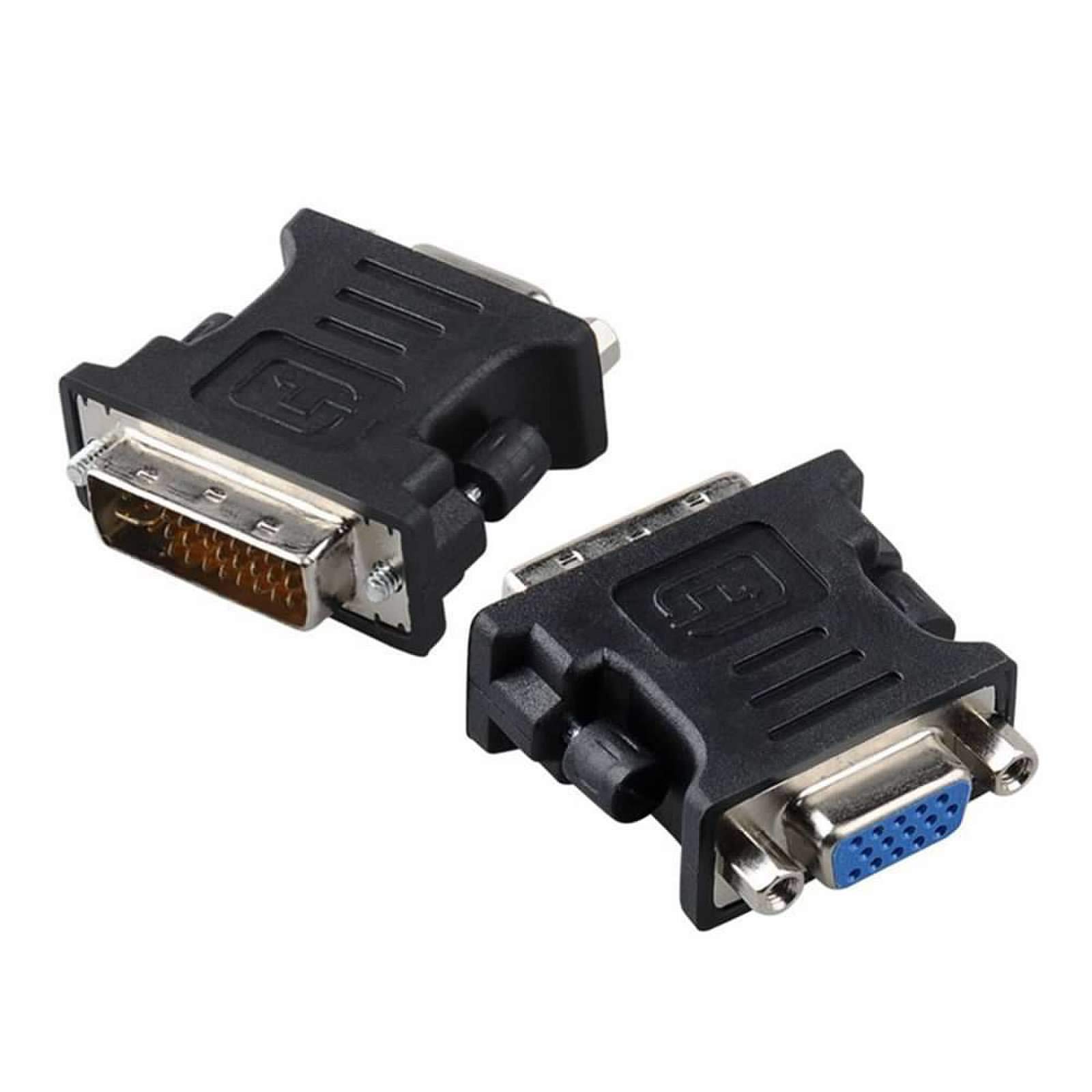 Adaptateur vidéo DVI-I 24+5 Broches mâle vers VGA pour PC Portable