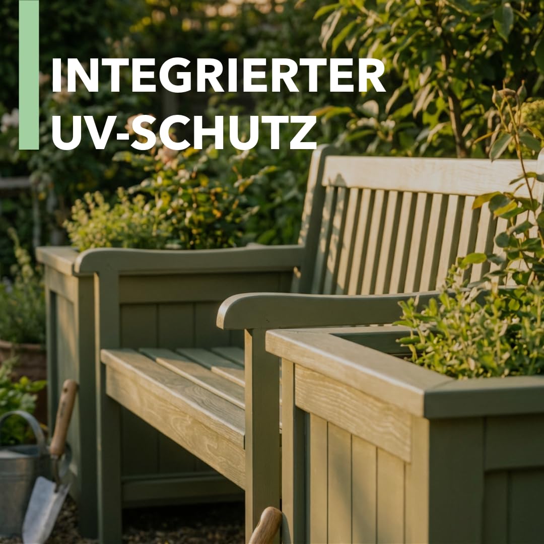 Lignocolor Holzfarbe Außen matt | wetterfeste Farbe für den Außenbereich (Aloe matt, 750ml) | hochdeckend & hochbeständig