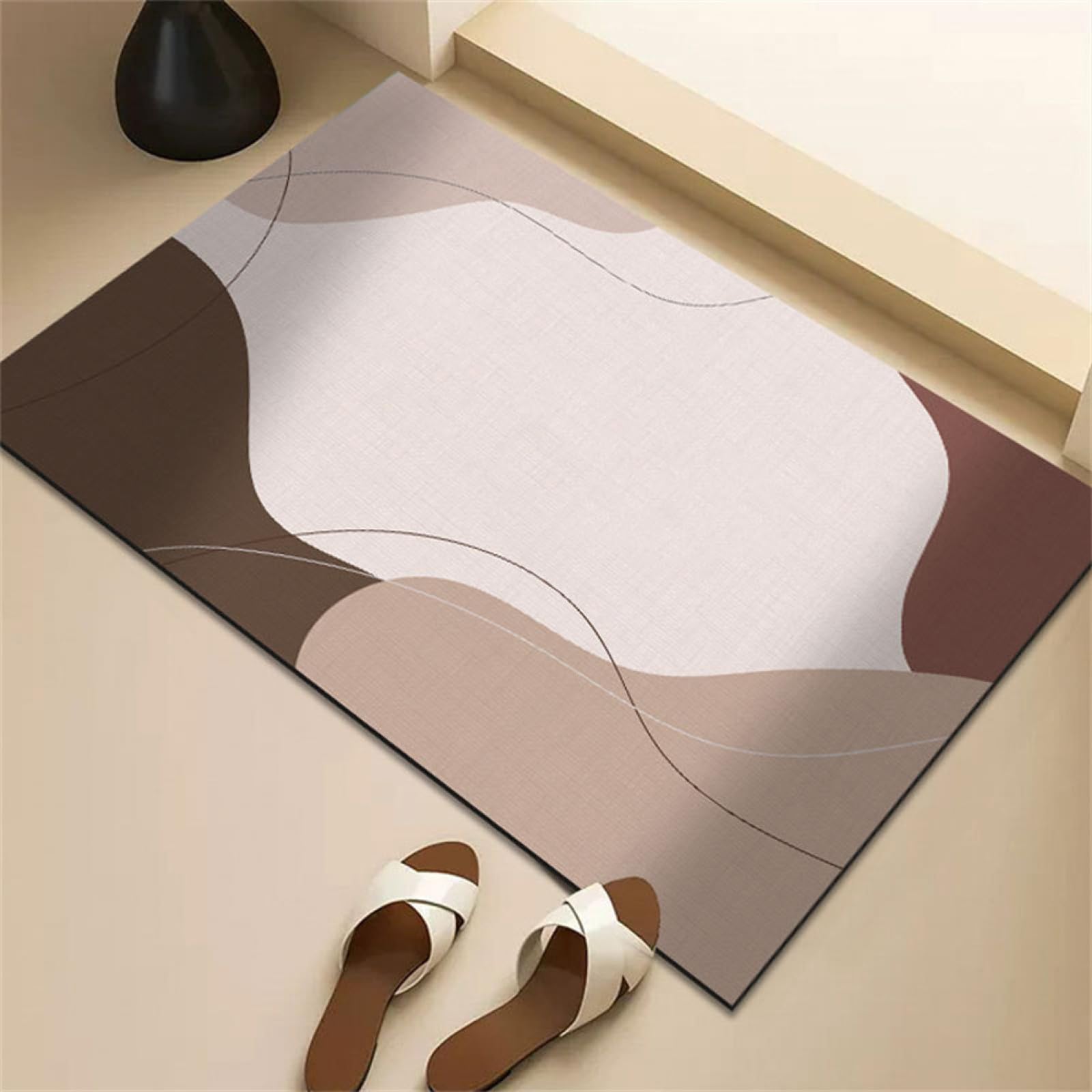 Alfombra de baño para bañera y cocina, alfombrilla de ducha Sporty de 70x120cm