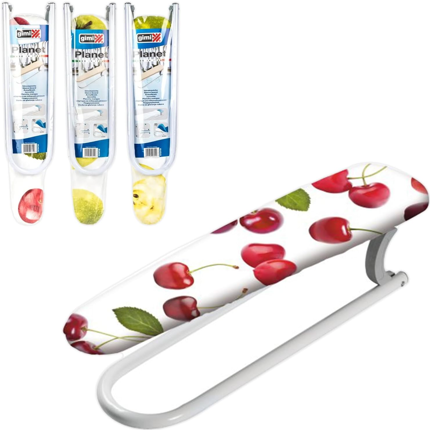 gimi Full Size Ironing Board - STIRAMANICHE PLANET, Steel Frame, Cotton Cover, Assorted Color