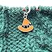 Halloween Witch Hat + Jack O'Lantern Stitch Markers for Knitting | Handmade by Pretty Warm Designs