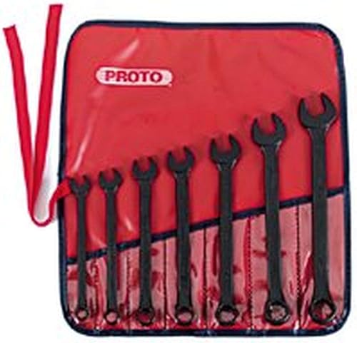 Juego de llaves ASD combinadas de óxido negro de 7 piezas 12 PT disponible en Yaxa Colombia