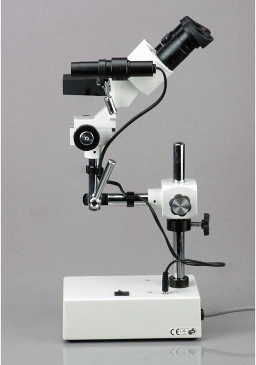 Inspection Microscope AmScope SE420X Stereo Microscope With Boom Arm ...