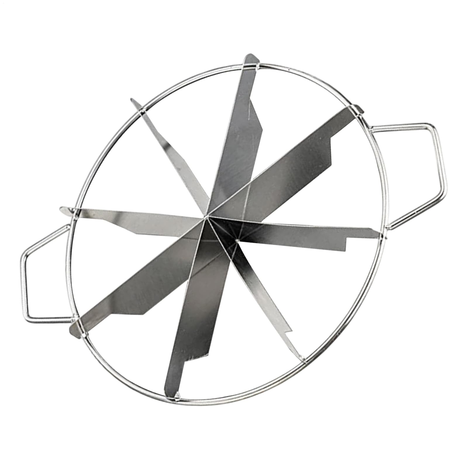 Cortador De Tartas 8 Raciones Acero Inoxidable 31x26.5x7cm Rebanador De Pasteles Divisor