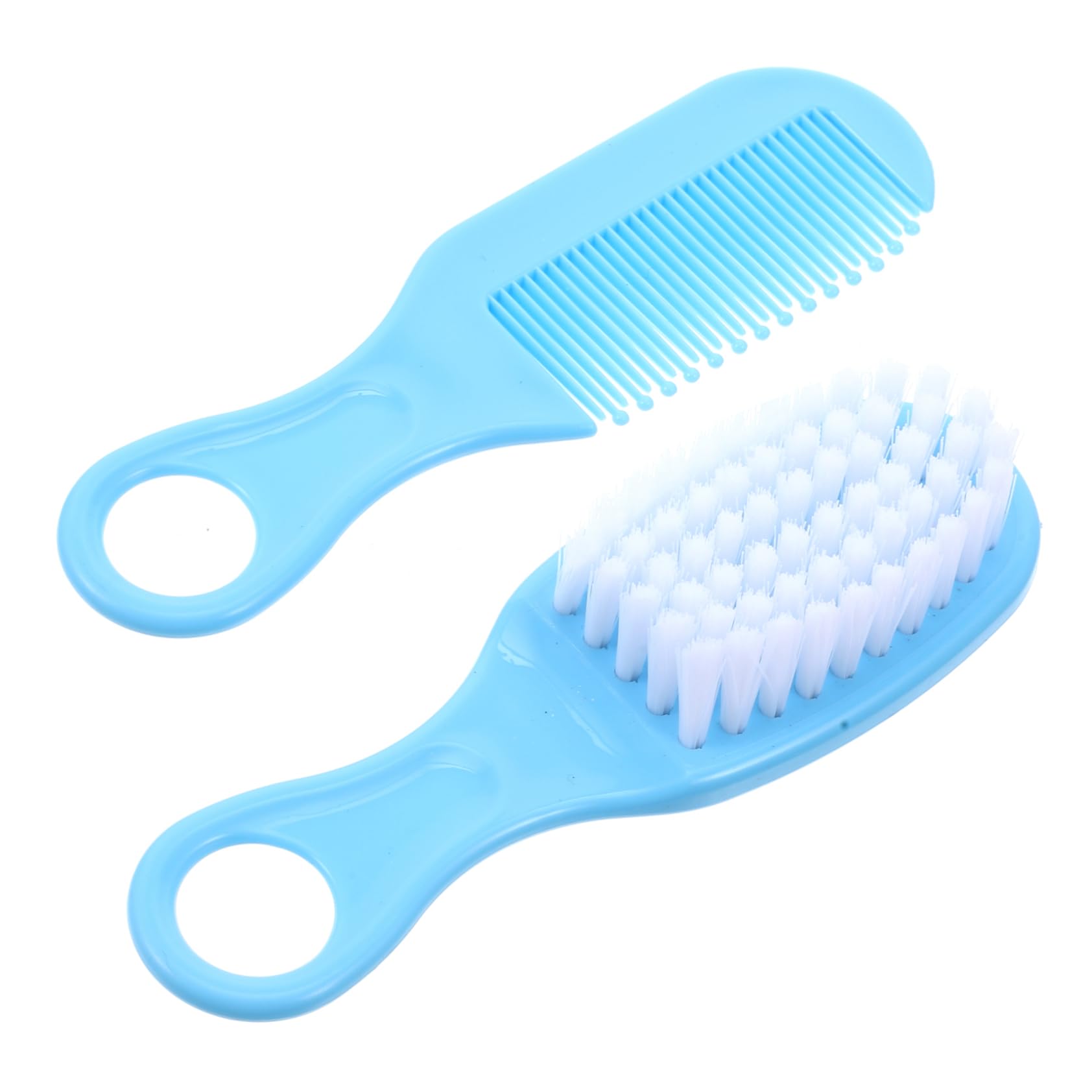 ifundom Hair Brush Comb Set Newborn Grooming Tool Static- Promote Blood Circulation Safe for Sensitive Skin