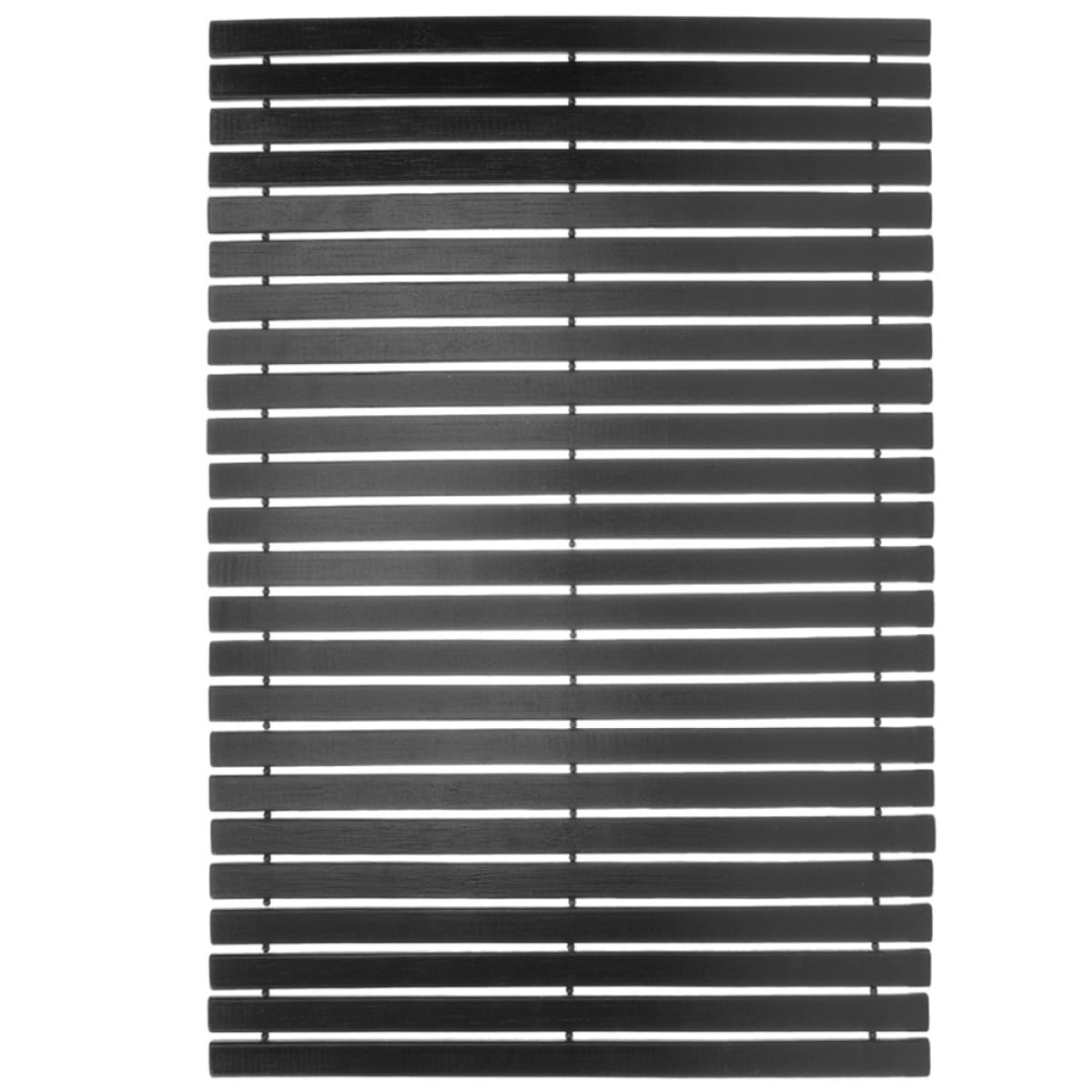 Holibanna Tappetino Antiscivolo in Bambù 50X70 CM, Cuscino Resistente per Pavimento Bagno e Doccia, per Uso Domestico e Hotel